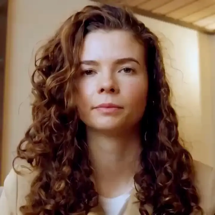 Maya, an AI receptionist, on a video call